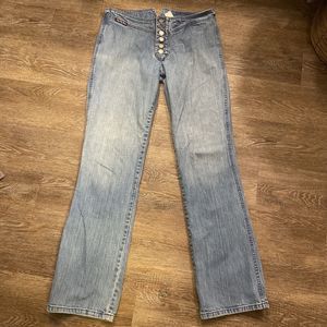 VTG 1980’s Rag City Blues Los Angeles High Waisted Jeans Sz 9/10 Button Fly